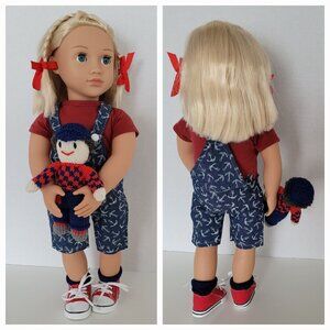 New Simply Sweet 18 Inch Our Generation Doll in Cute Custom Outfit